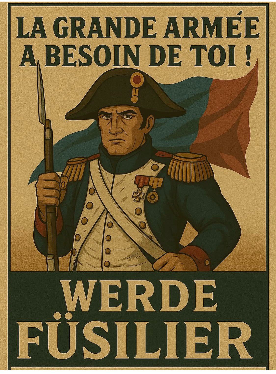 La Grande Armée a besoin de toi